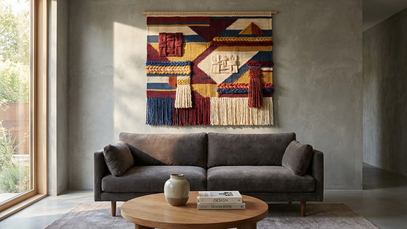 Das neue Deko-Highlight 2026: Wandtextilien ersetzen Bilderrahmen und faszinieren alle