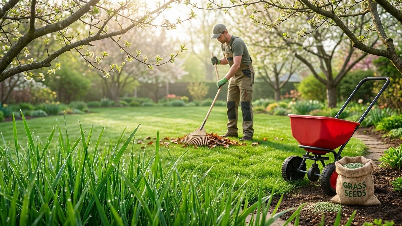 Der geheime Februar-Trick: So wird dein Rasen im Frühling samtweich!