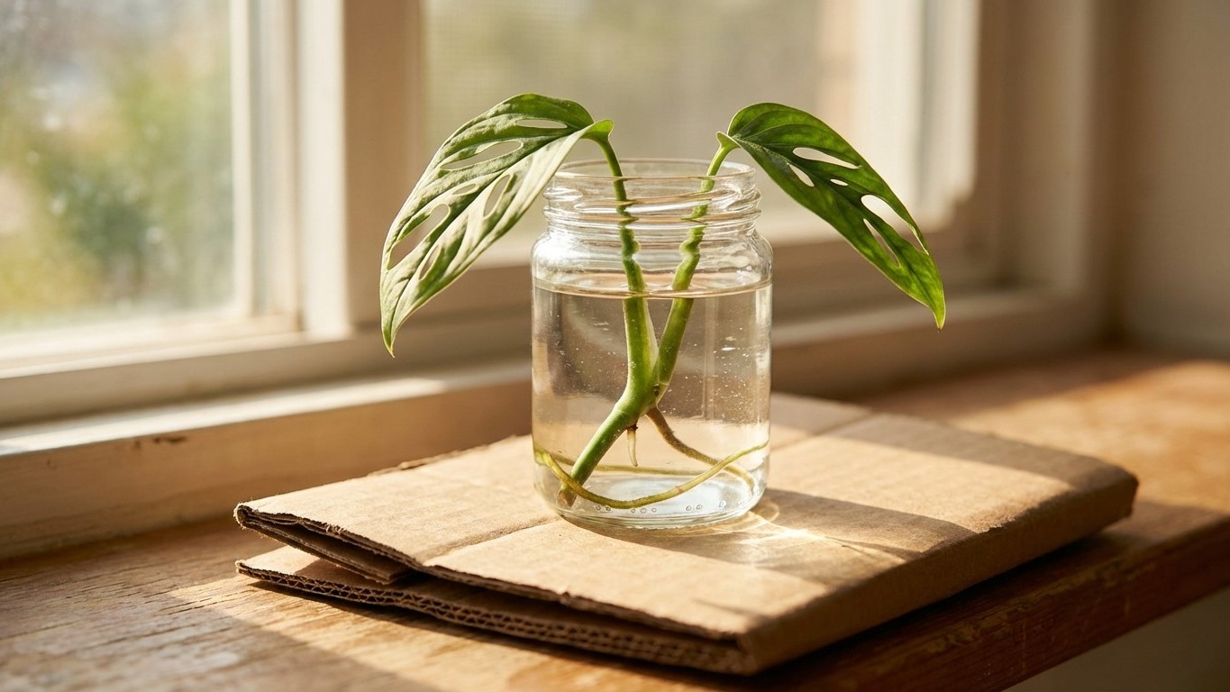 Der geheime Karton-Trick: Wie deine Zimmerpflanzen-Ableger im März explosiv wachsen