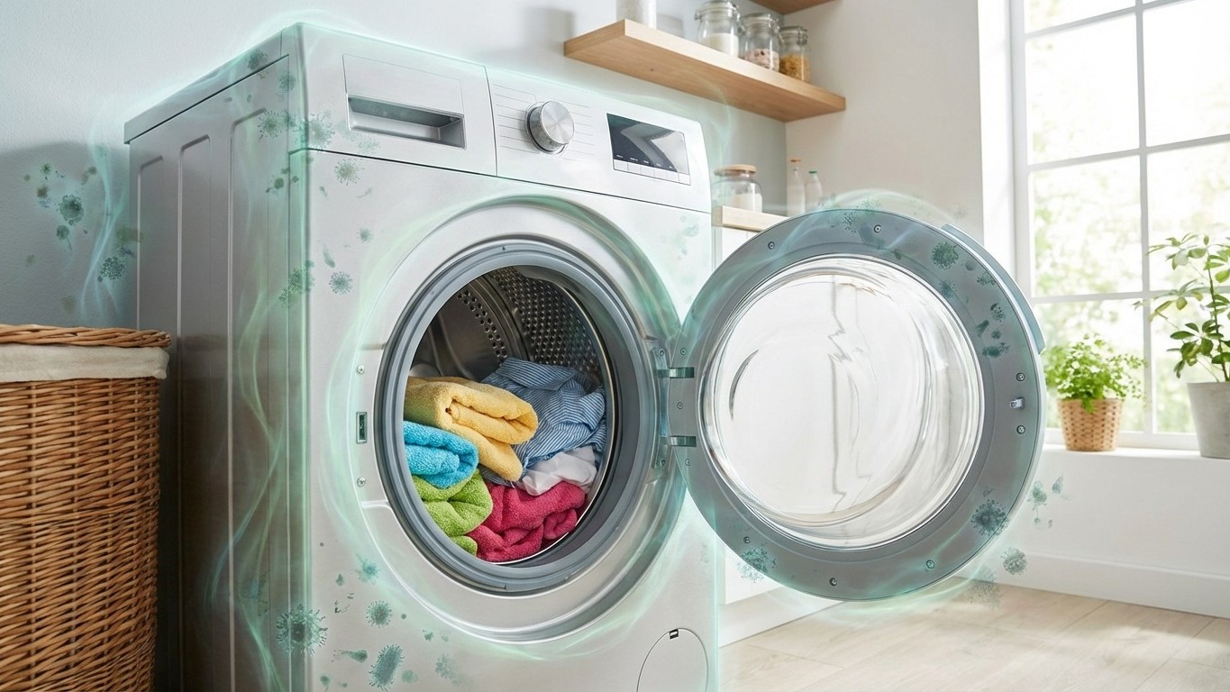 Der Waschmaschinen-Fehler, den jeder übersieht – so bleibt Ihre Wäsche wirklich sauber