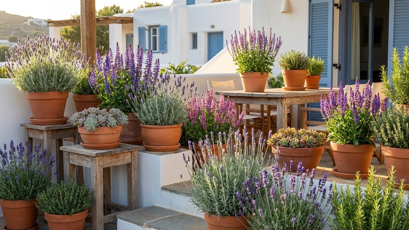 Die mediterrane Pflanze, die Geranien ersetzt und 9 Monate ohne Gießen blüht