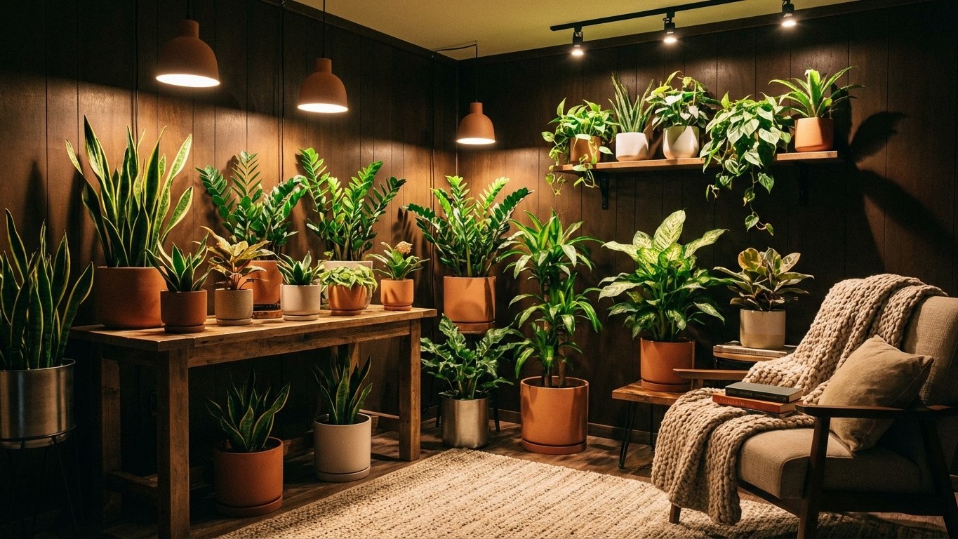 Diese Zimmerpflanzen überleben sogar in Räumen, in die nie ein Sonnenstrahl fällt