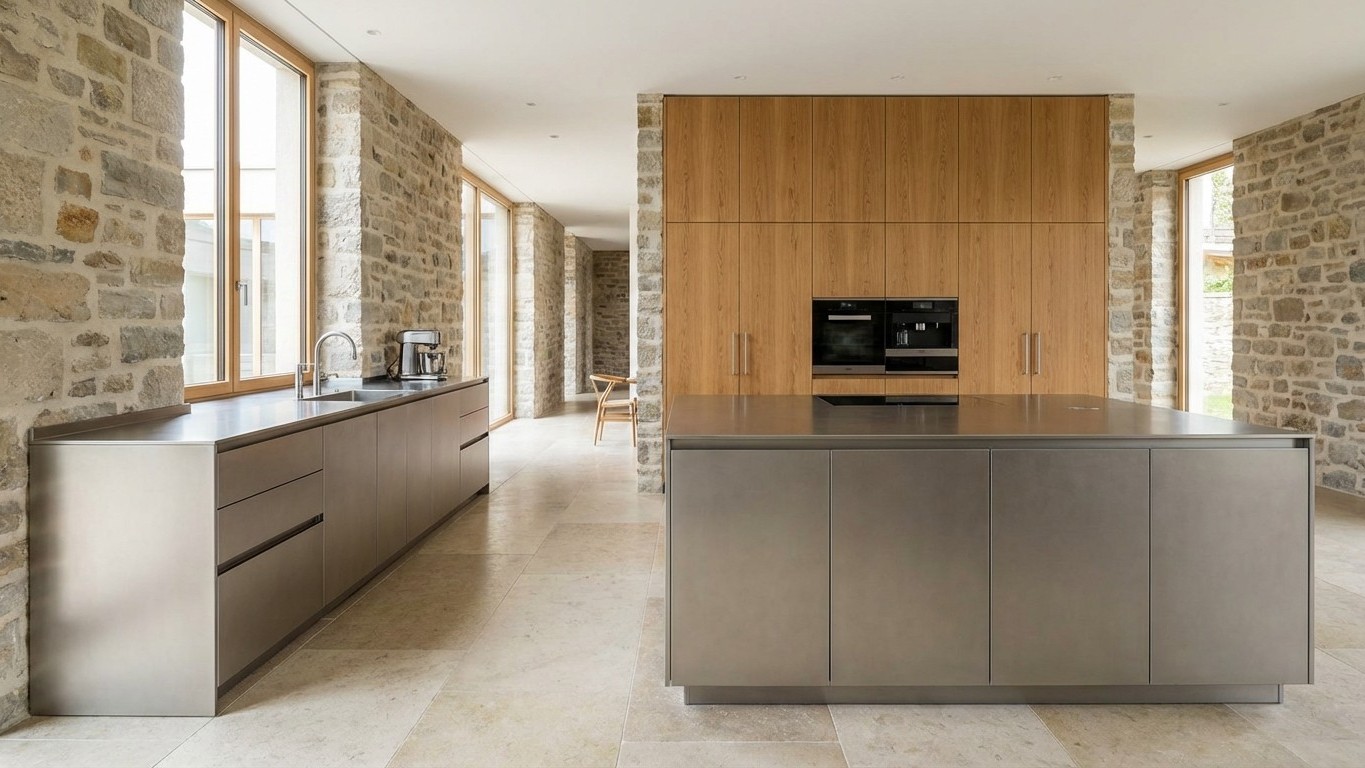 Dieses neue Material verdrängt Holz und Melamin in modernen Küchen – Architekten setzen nur noch darauf