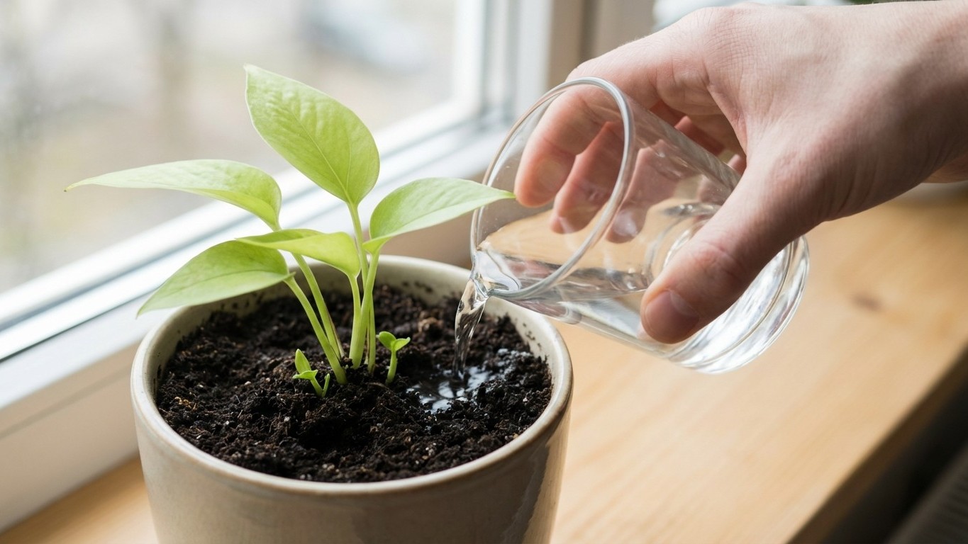 Geheimtipp der Profis: Das mischen Sie im Frühling ins Gießwasser Ihrer Zimmerpflanzen