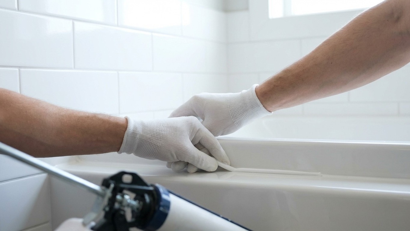 Ich habe jahrelang das falsche Silikon im Bad verwendet: Ein Fliesenleger hat mir den Unterschied erklärt
