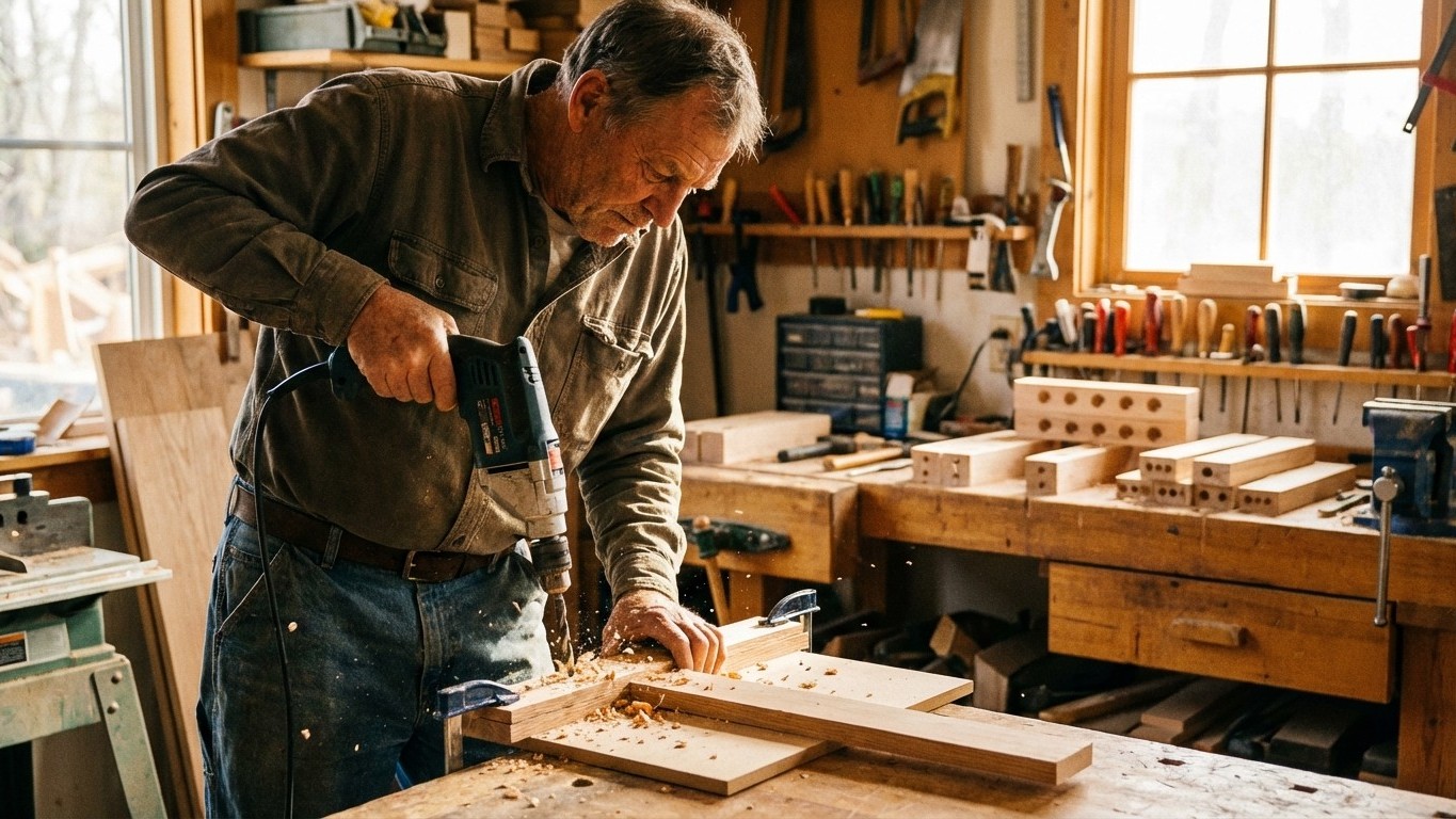 Ich habe jahrelang falsch gebohrt – bis mir ein Profi diesen Trick zeigte, der Löcher nie wieder ausreißen lässt