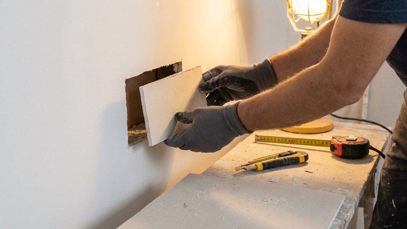 Ich habe jahrelang Löcher in Rigips falsch repariert: Diese Methode hätte mir viel Ärger erspart