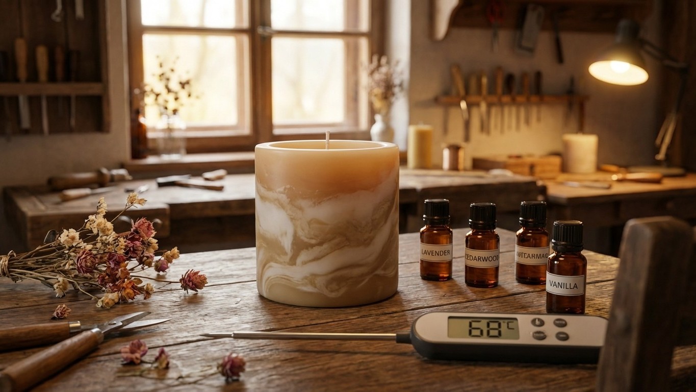 Ich habe meine erste Duftkerze selbst gegossen: Dieser Anfängerfehler ruiniert das ganze Aroma