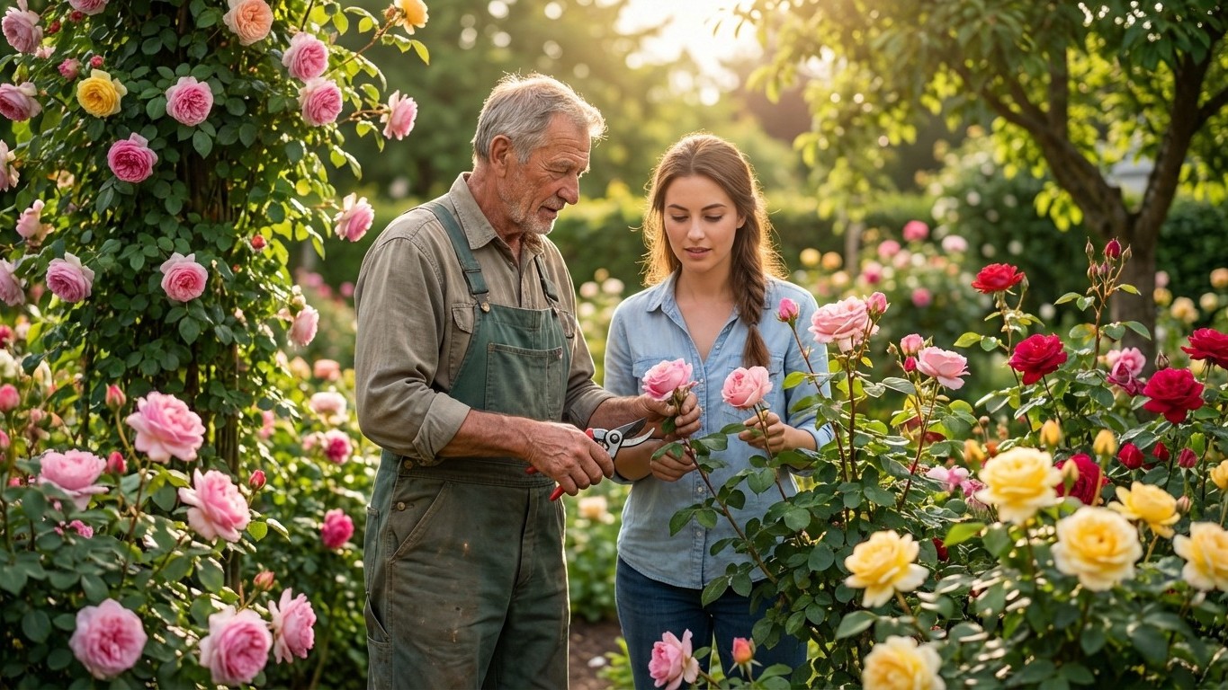 Ich habe meine Rosen immer zur gleichen Zeit geschnitten – bis ein Gärtner mir diesen Fehler zeigte