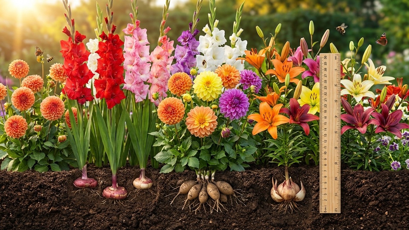 Ich habe meine Sommerzwiebeln jahrelang falsch eingepflanzt: Diese simple Regel ändert alles