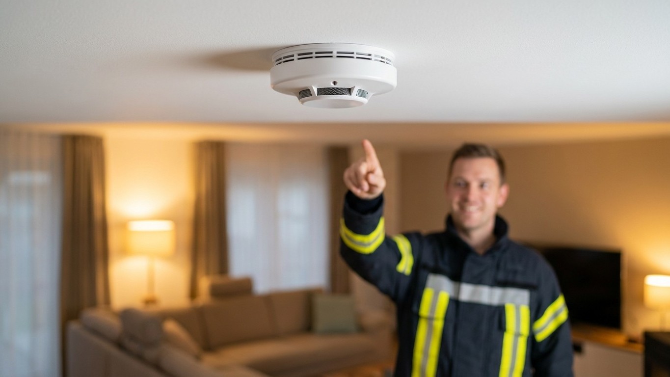 Ich habe meinen Rauchmelder jahrelang an der falschen Stelle montiert: Ein Feuerwehrmann hat mir gezeigt, warum