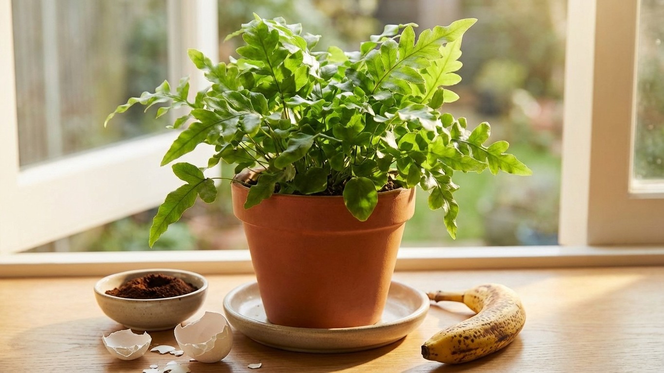 Kostenlos und kraftvoll: Diese Küchenabfälle sind der beste Dünger für deine Zimmerpflanzen