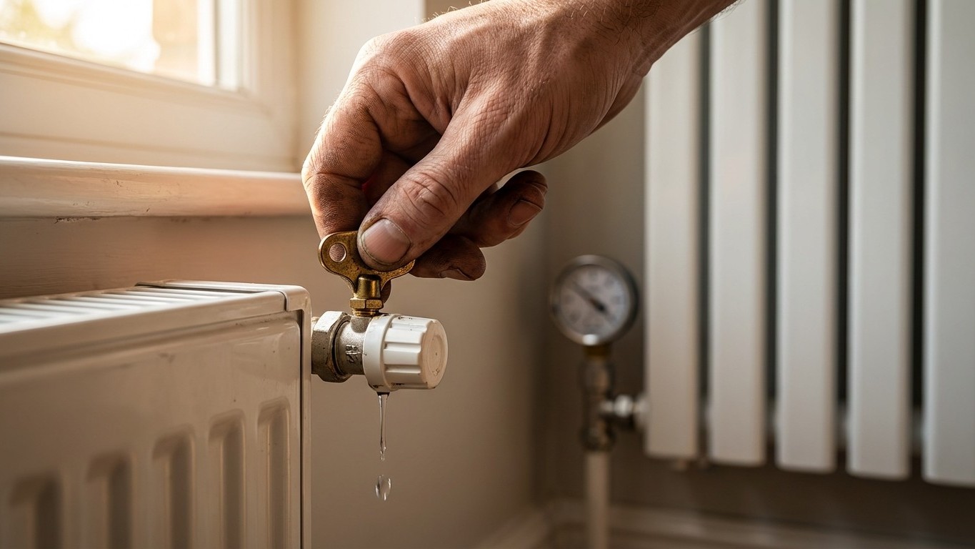 Meine Heizung verlor ständig Druck, bis mir ein Installateur diesen simplen Handgriff zeigte