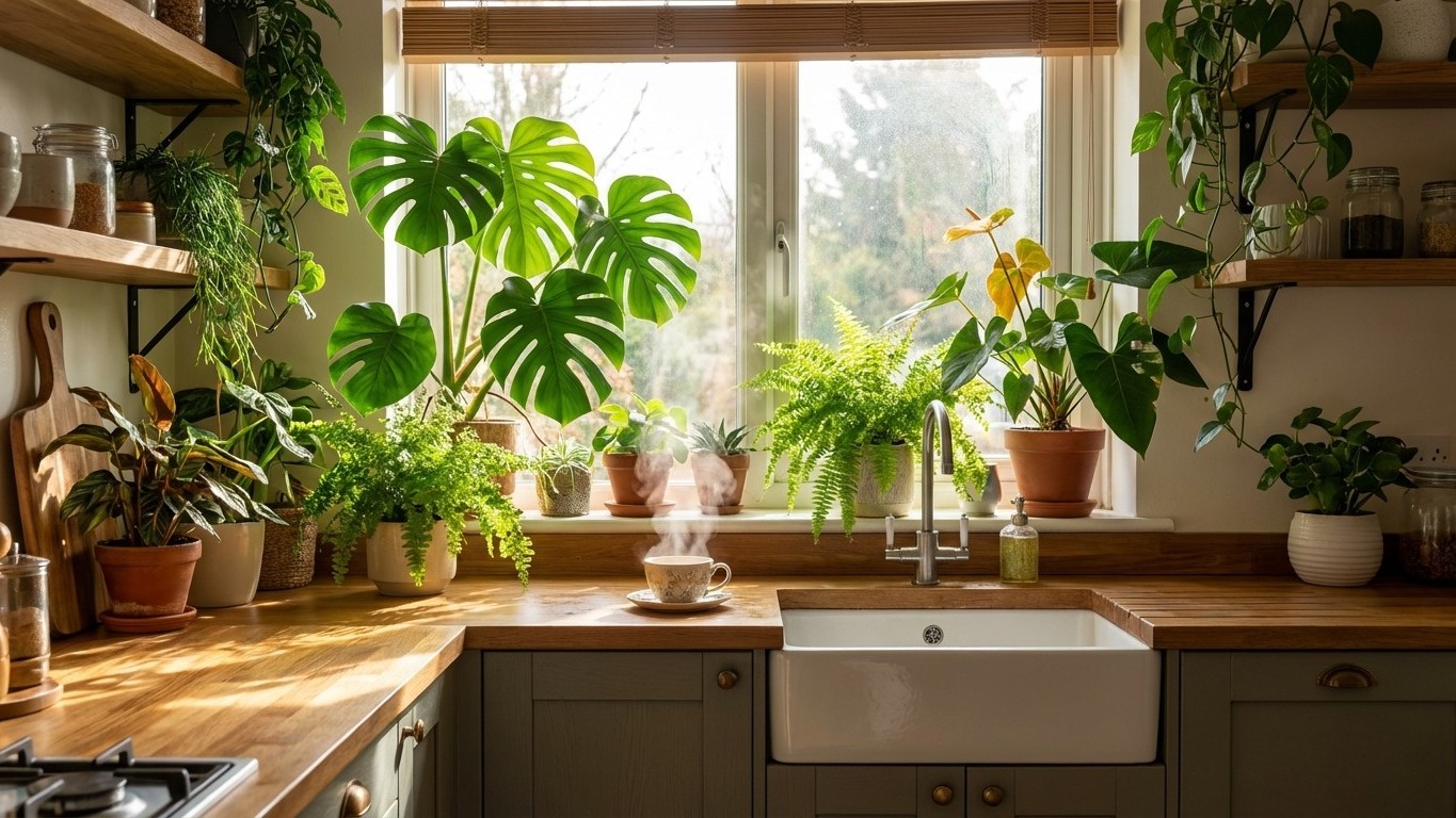 Meine Tropenpflanzen haben den Winter überlebt, seit ich diesen Küchentrick nutze