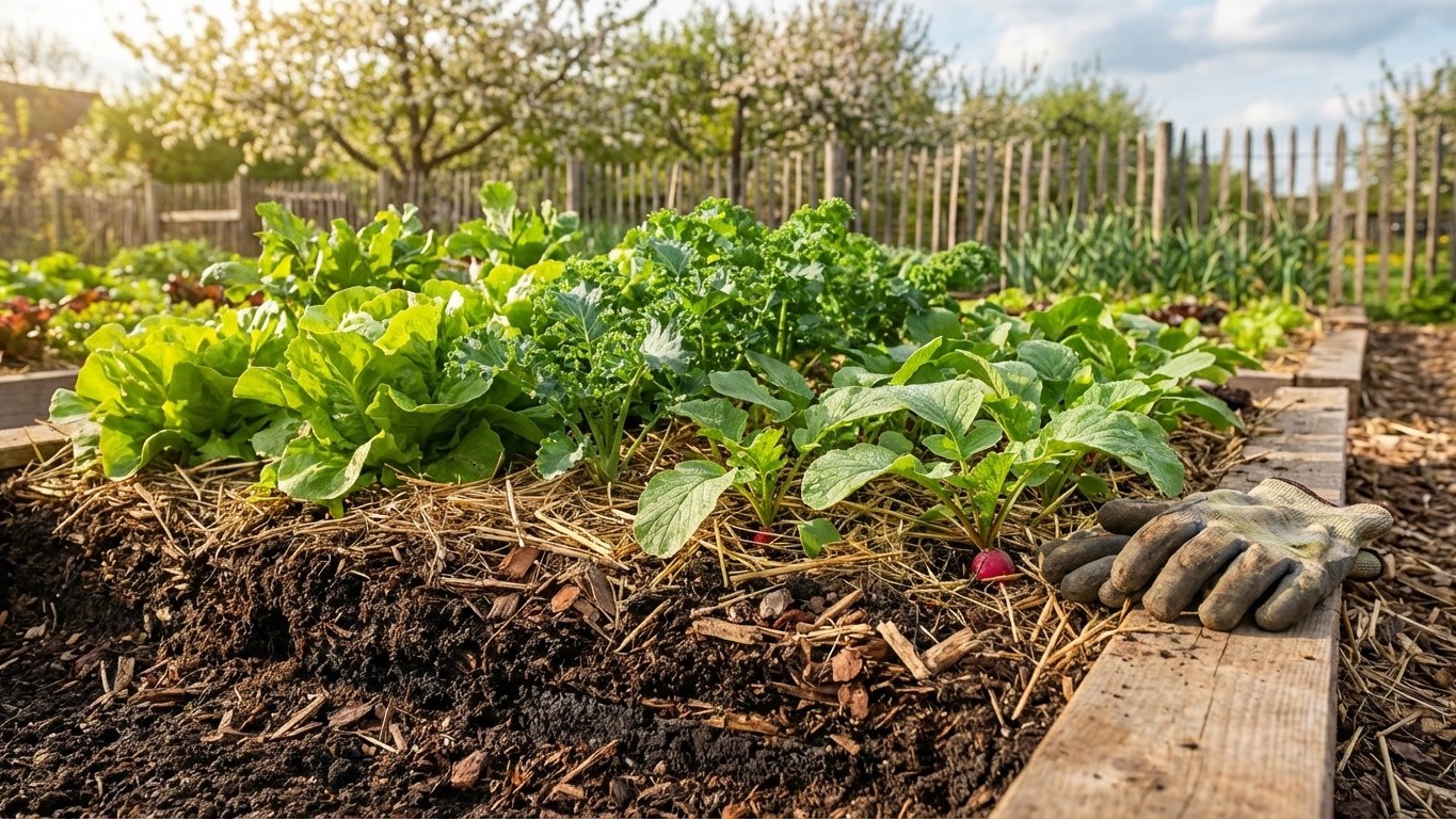 Nie wieder umgraben im Frühling! So erzielst du mehr Ernte mit der No-Dig-Methode