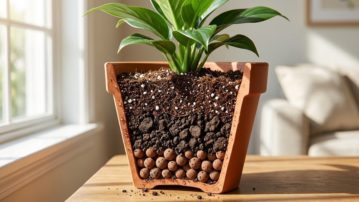 Substrat und drainage: so beeinflussen erde, topf und blähton das gießen