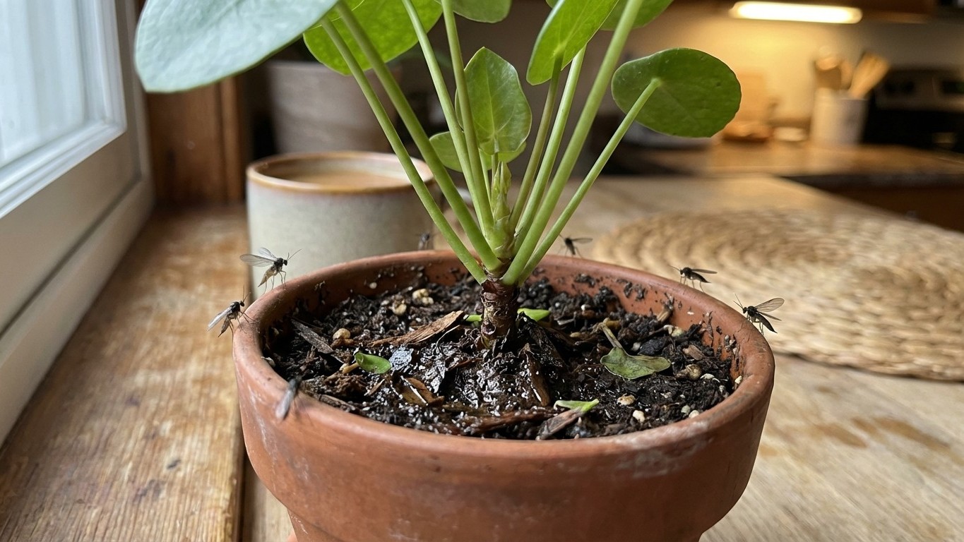 Trauermücken durch zu feuchte erde: was tun, damit sie verschwinden?