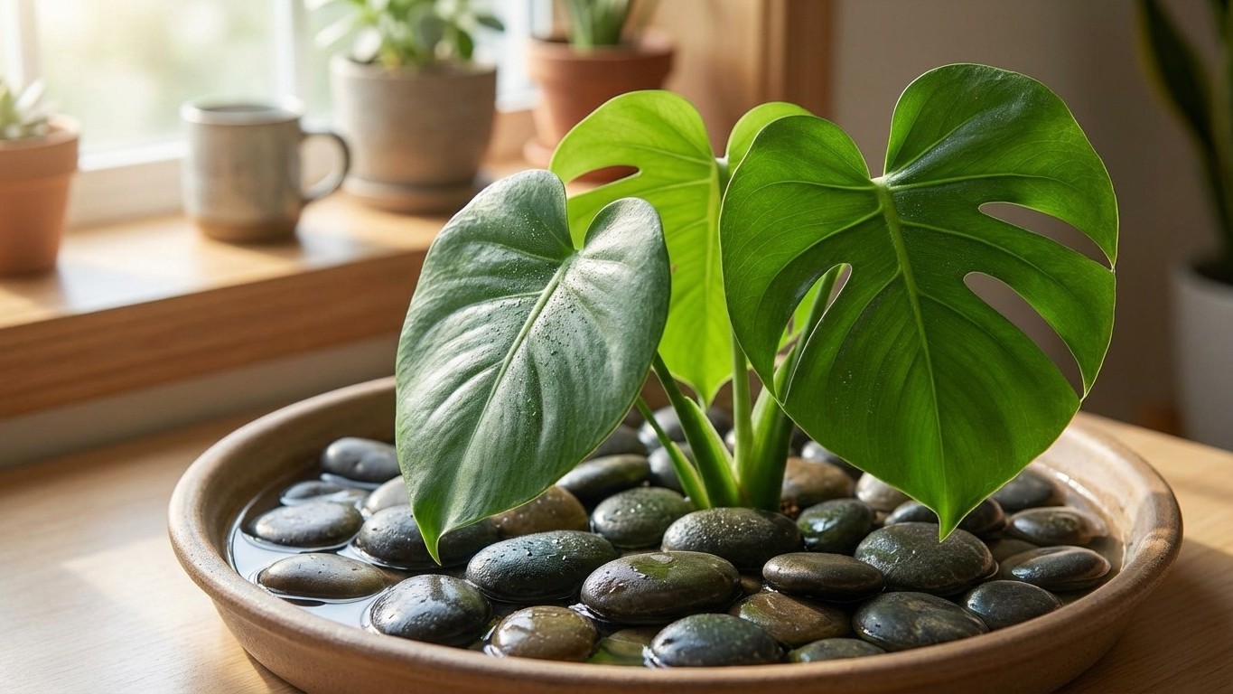 Verdorrte Tropenpflanzen retten: Der geniale Kiesbett-Trick ohne Strom