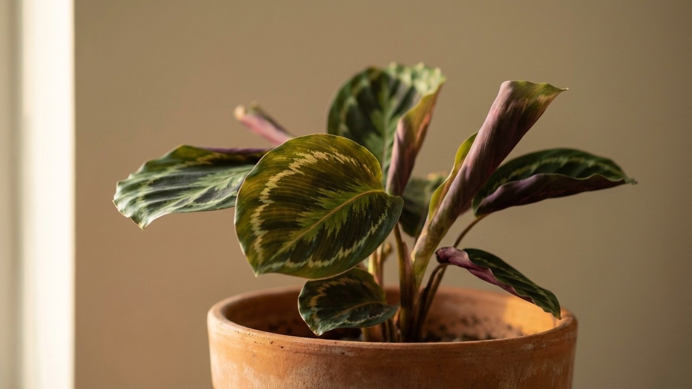 Warum Ihre Calathea abends die Blätter einrollt – und wann es wirklich ein Alarmsignal ist