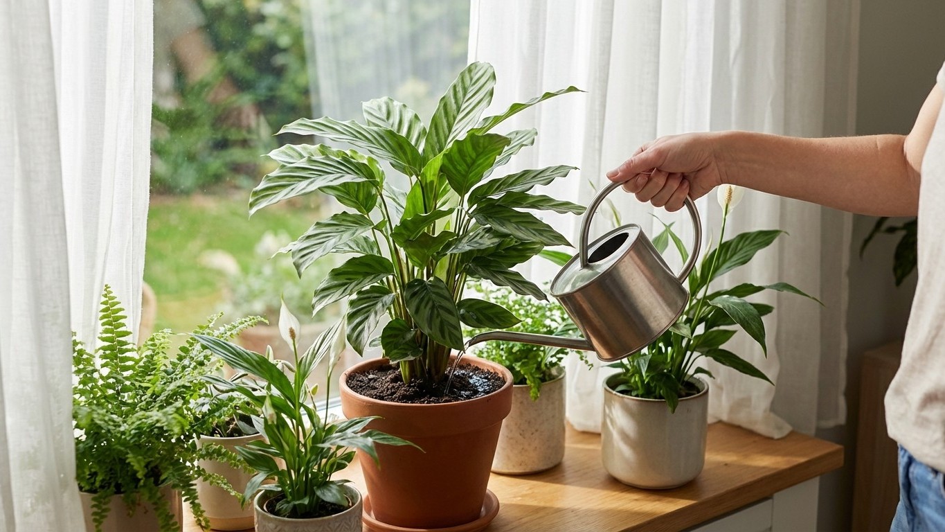 Zimmerpflanzen, die viel wasser brauchen: liste und gießtipps