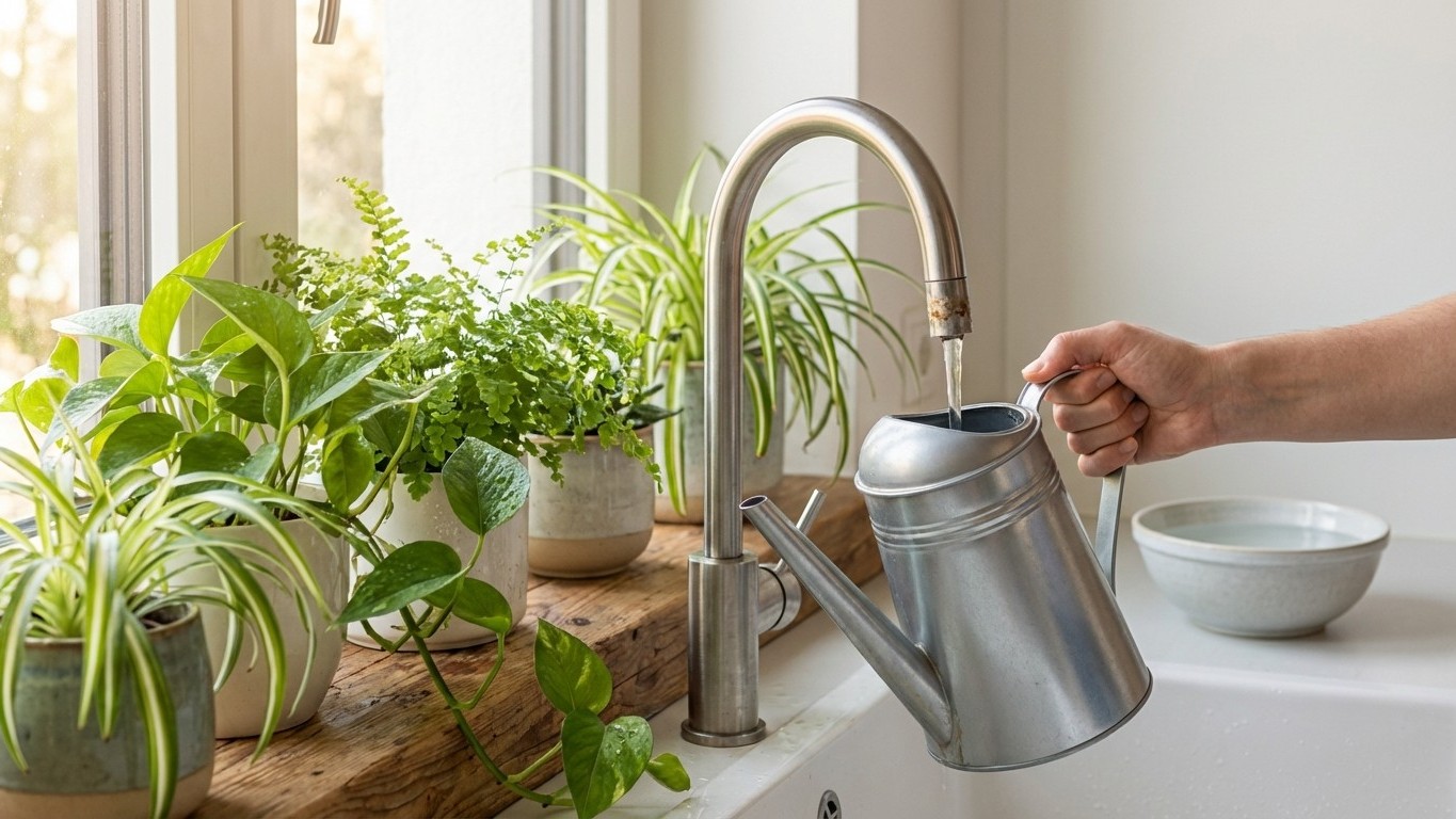 Zimmerpflanzen mit leitungswasser gießen: wann es ok ist und wann nicht