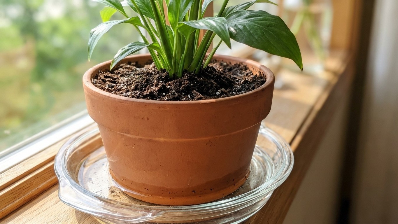 Zimmerpflanzen von unten gießen: wann es sinnvoll ist und wie es klappt