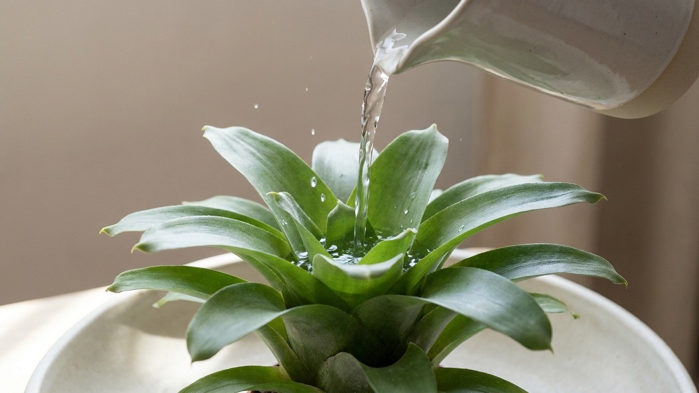 Bromelia-Killer im Wasserhahn: Warum Leitungswasser den Trichter zerstört