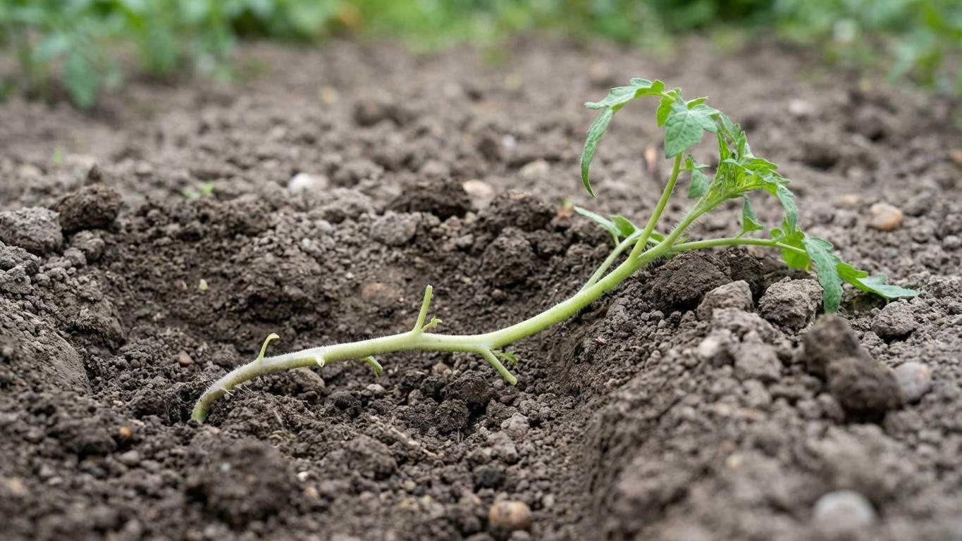 Das Geheimnis der Profis: Warum erfahrene Gärtner ihre Tomatenpflanzen hinlegen, bevor sie sie einpflanzen