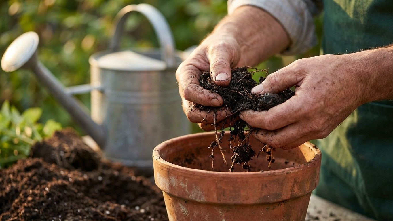 Der Topf-auf-den-Kopf-Trick: Wie deine Kletterpflanzen plötzlich explodieren
