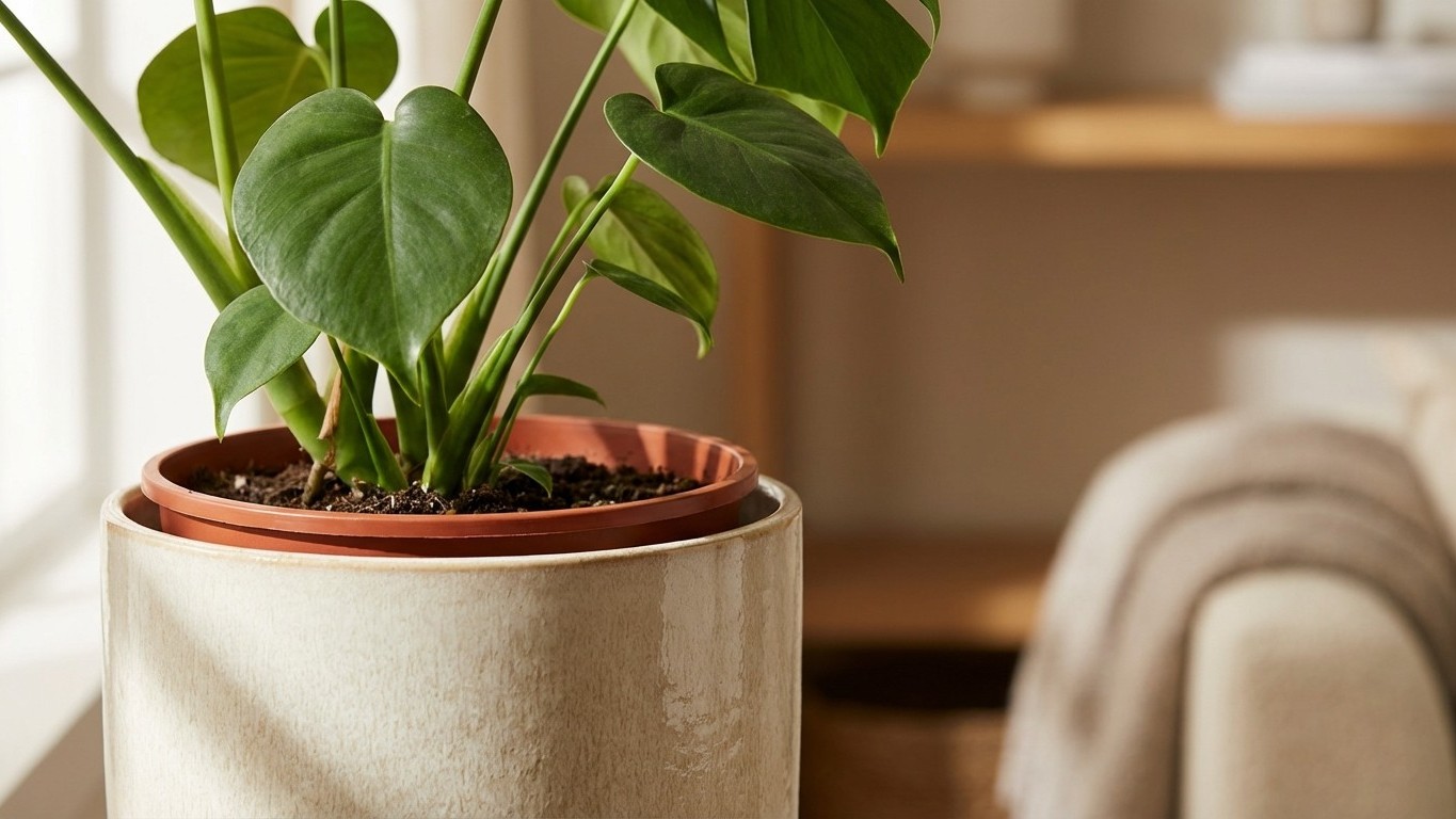 Der unsichtbare Killer: Warum Übertöpfe deine Zimmerpflanzen langsam ersticken