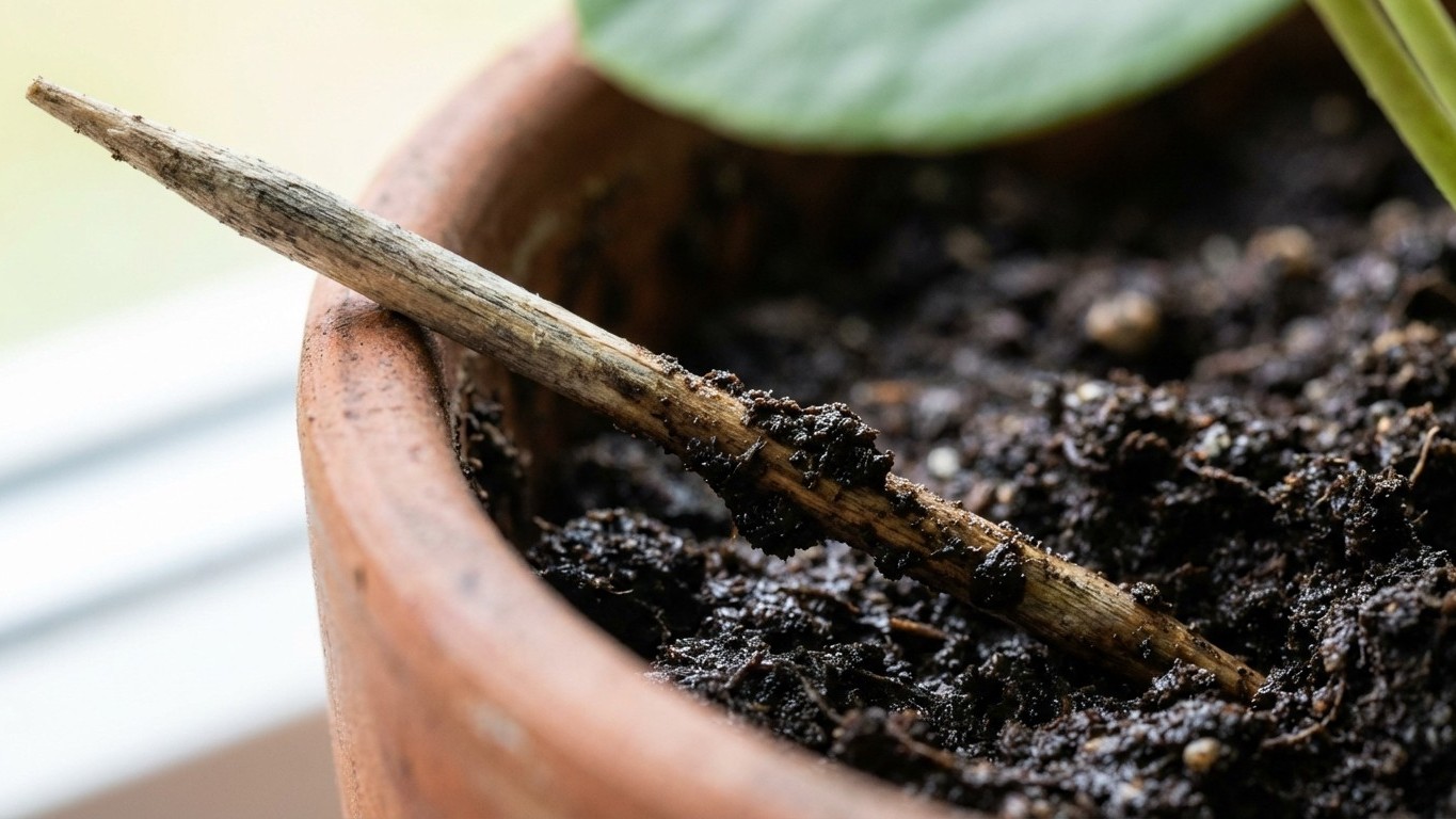 Der Zahnstocher-Trick meiner Oma: Wie sie ihre Pflanzen mit einem simplen Trick rettete