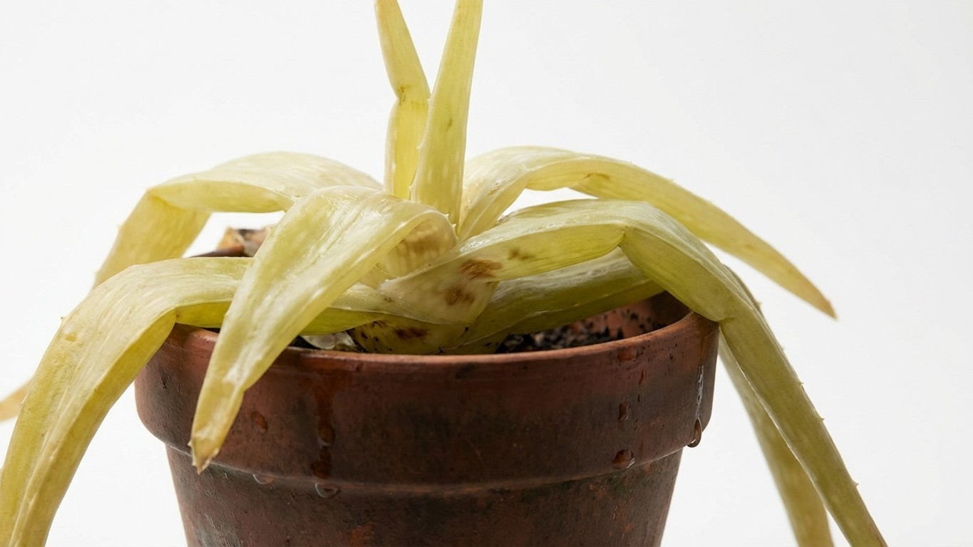Weiche Aloe vera? Warum mehr Gießen der größte Fehler ist