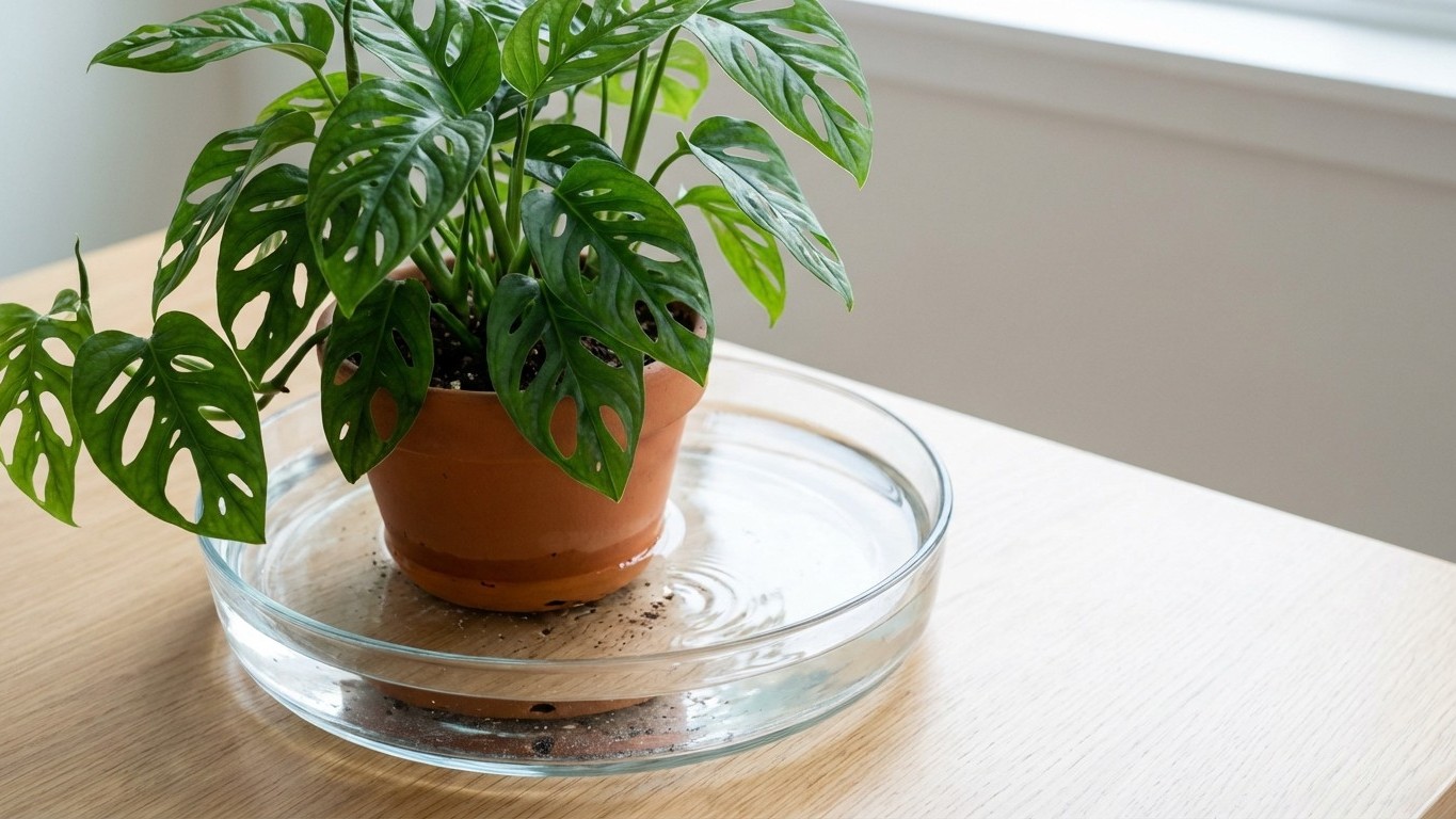 Zimmerpflanzen-Revolution: Wie das Gießen von unten meine Pflanzen zum Explodieren brachte