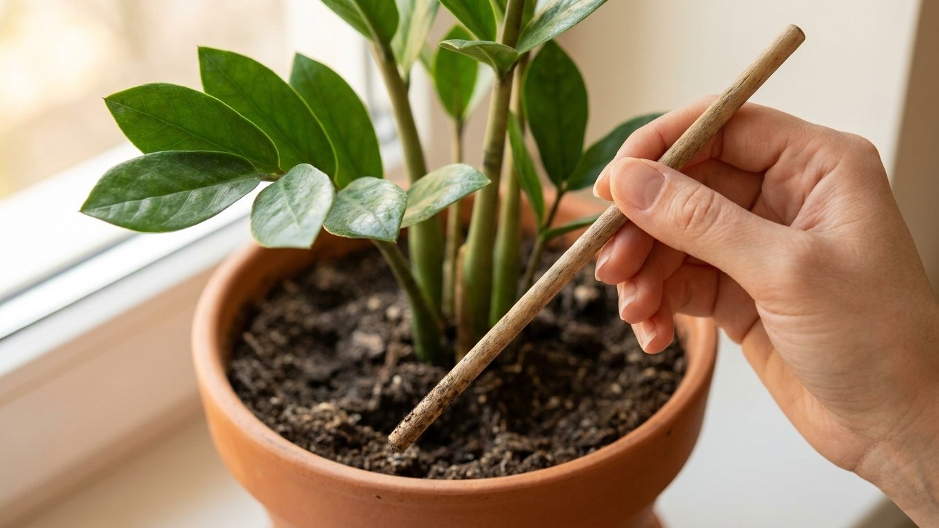 Die Zamioculcas-Lektion: Wie meine Nachbarin mir beibrachte, die Gießkanne wegzulegen