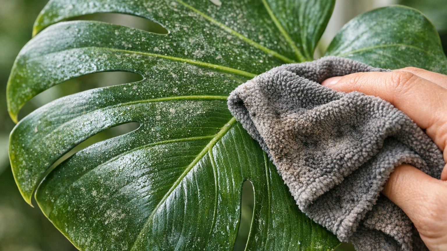 Das Blattglanz-Geheimnis: Warum meine Monstera nach dem Spray stoppte zu wachsen