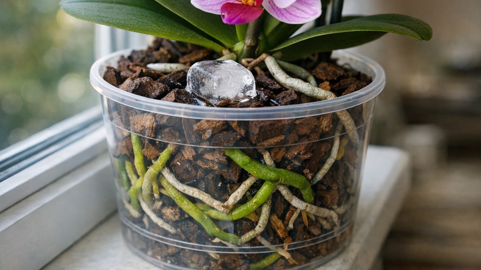 Der Eiswürfel-Trick ist ein Fehler: Warum Ihre Orchidee damit langsam stirbt