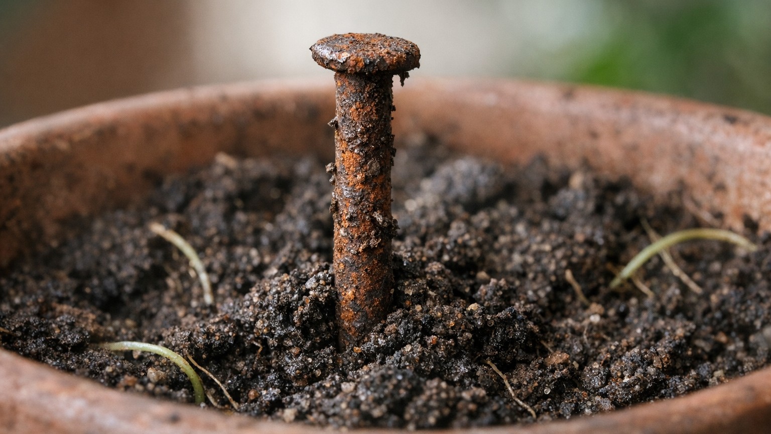 Der rostige Nagel-Trick meiner Großmutter: Warum dieser alte Gartenhack tatsächlich funktioniert