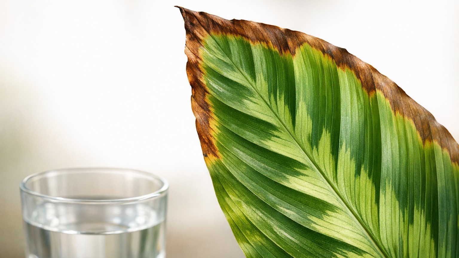 Drei Jahre Wassertrick für nichts: Warum abgestandenes Wasser deine Calathea nicht rettet