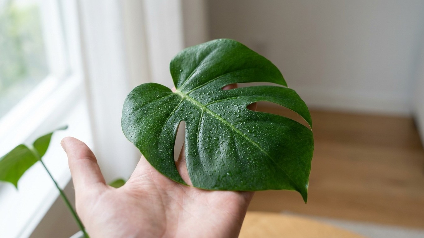 Jahrelang falsch gemacht: Wie Blattglanzspray meine Monstera fast getötet hätte