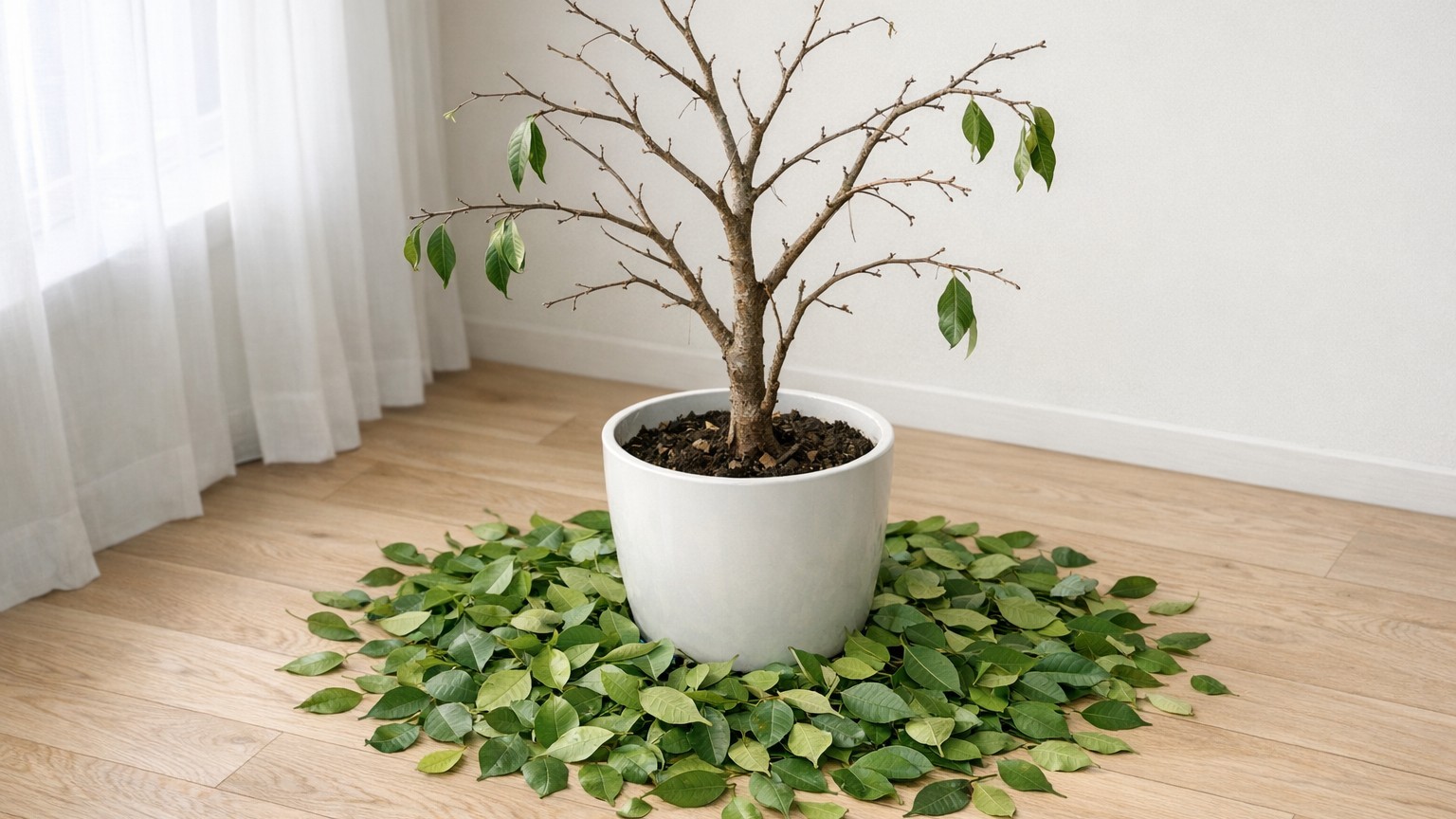 Mein Ficus verlor alle Blätter in drei Tagen – und ich lerne, warum Konstanz wichtiger ist als Perfektion