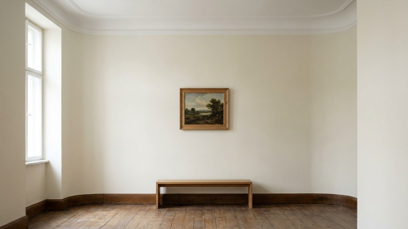 Ich habe meine Bilder jahrelang zu hoch aufgehängt, nur weil es eleganter aussah: Als ich die Bildmitte auf 145 cm gesenkt...