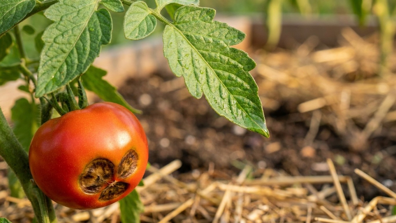 Ich habe meine Tomaten mit schwarzen Flecken jahrelang wegen Pilzbefall behandelt: ein Gärtnermeister hat mir gezeigt, das...