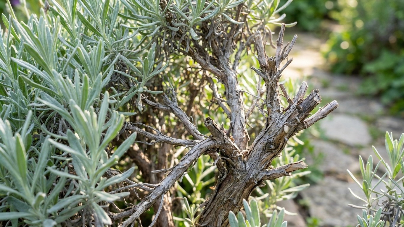 Ich habe meinen Lavendel wie eine normale Hecke zurückgeschnitten: Als ich das verholzte Innere sah, war es bereits zu spät