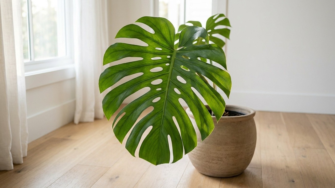 Warum meine Monstera plötzlich keine Schlitze mehr bildete – und wie 2 Meter Fensterabstand alles veränderten