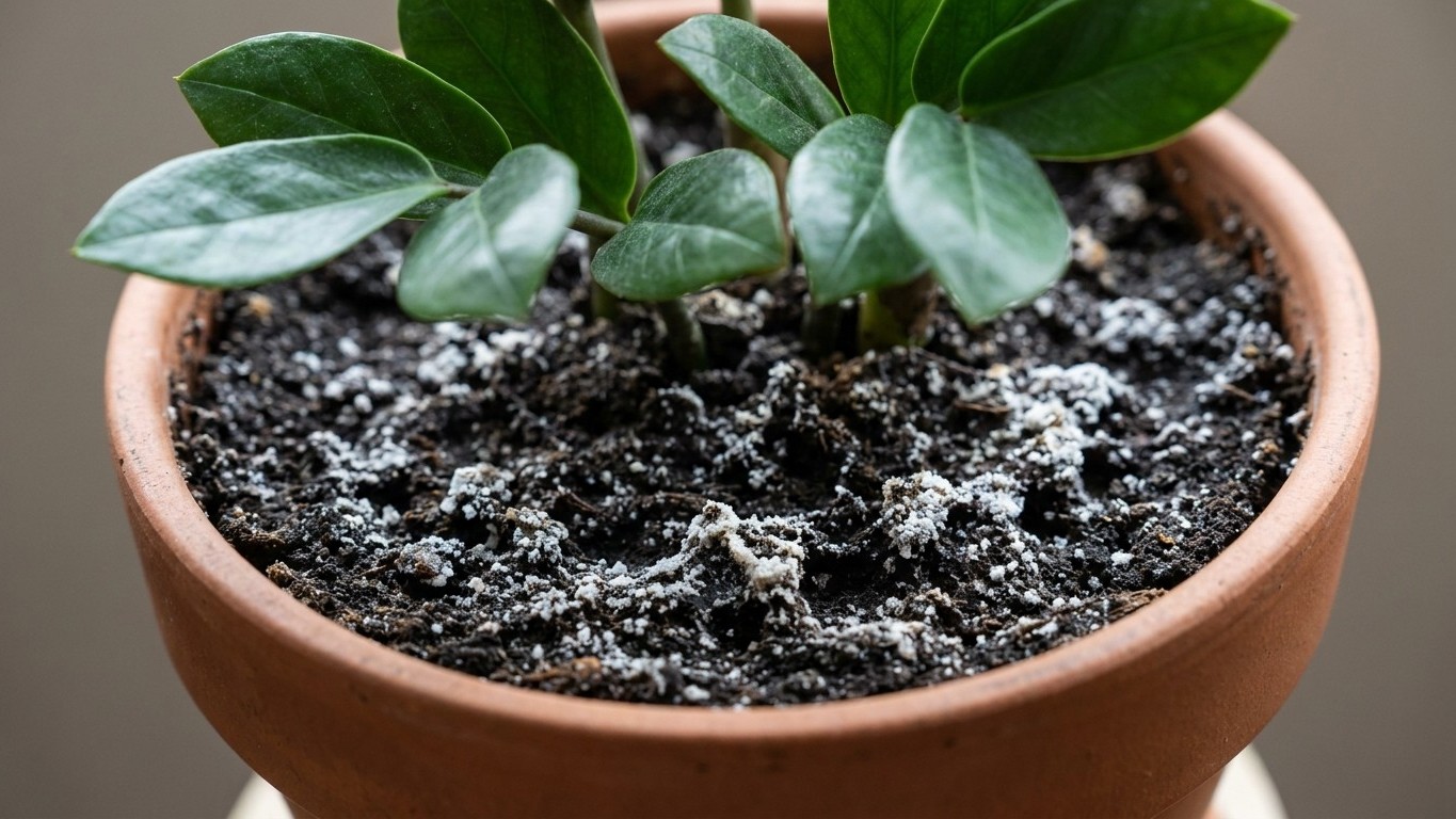 Ich habe meine Zamioculcas von Juni bis August jede Woche gedüngt, nur damit sie endlich neue Wedel schiebt: als ich die w...