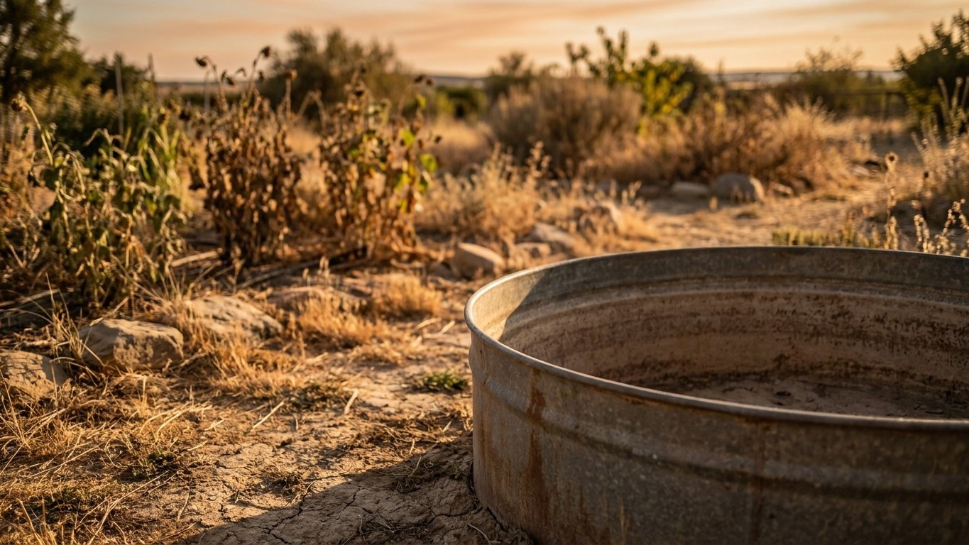 Ich habe mir eine 5.000-Liter-Zisterne in den Garten setzen lassen, nur weil groß sicher besser ist: im Juli stand ich mit...