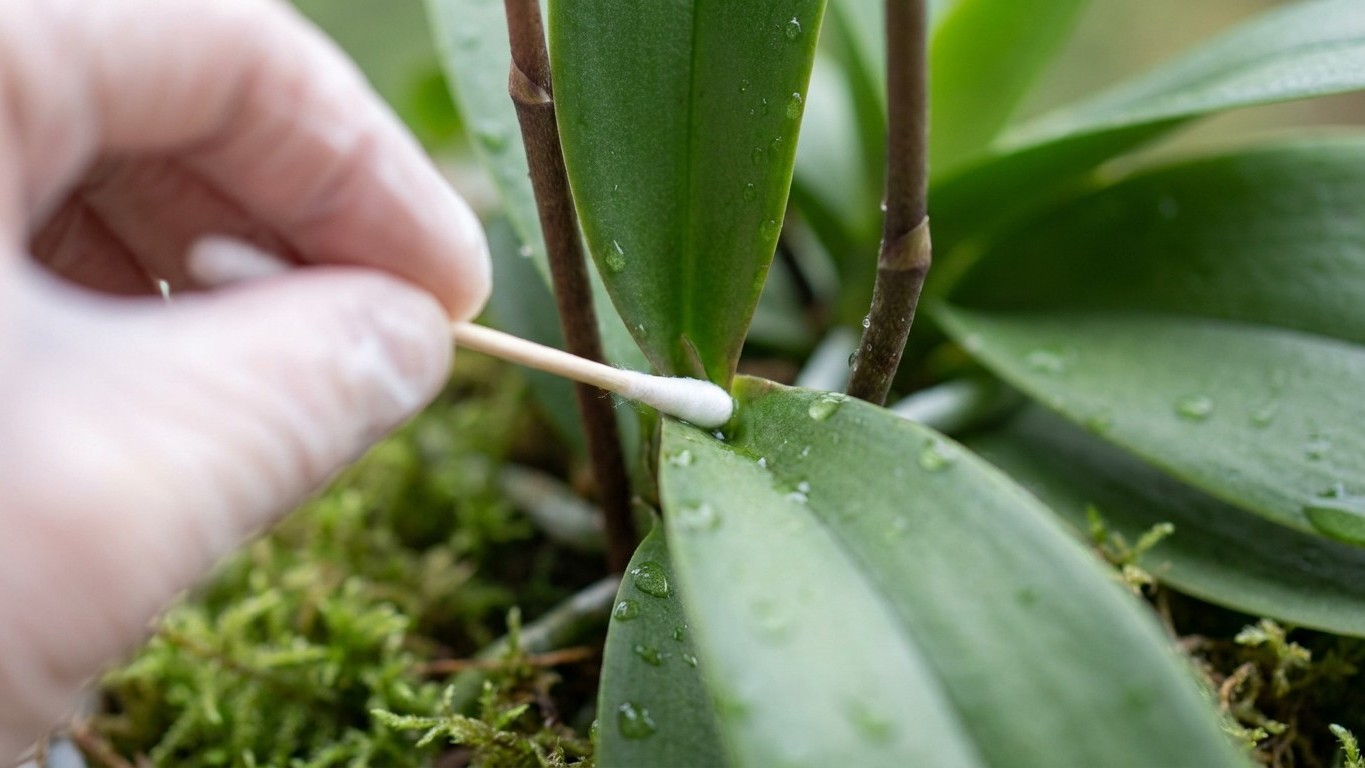 Schluss mit dem Abbrausen der Orchidee unter dem Wasserhahn: was erfahrene Züchter stattdessen auf das Wattestäbchen geben...